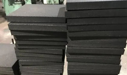 ballistic rubber tiles sample phpto