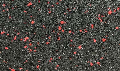 classic epdm rubber red colour tiles