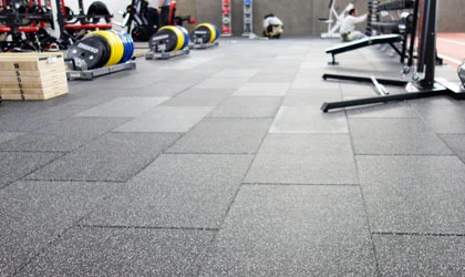 laminated rubber tiles gym floorings sample photo