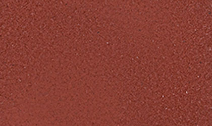 ballistic rubber terracotta colour tiles